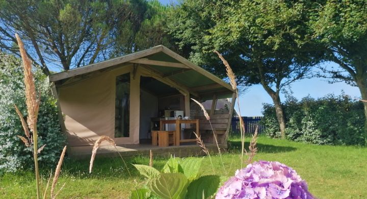 Tente Natura camping La Corniche Finistère Sud